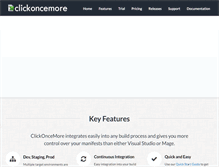 Tablet Screenshot of clickoncemore.net